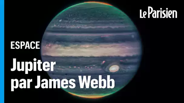 Le télescope spatial James Webb révèle des images inédites de Jupiter