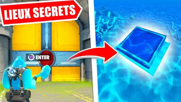 BUNKER SECRET & TRAPPES CACHÉES sur Fortnite !