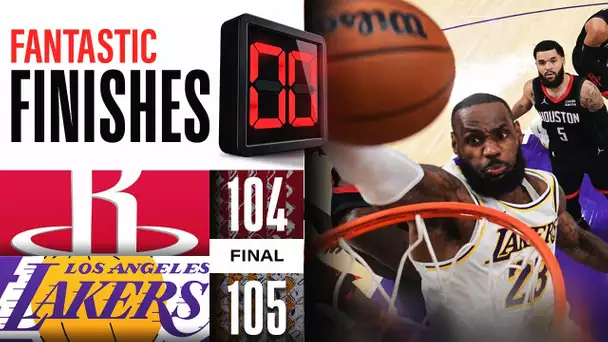 Final 6:35 CLOSE ENDING Rockets vs Lakers | November 19, 2023