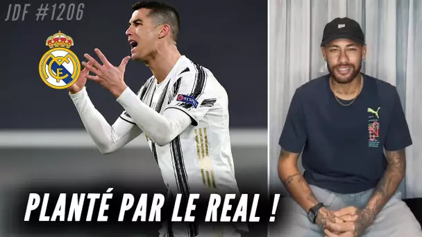 RONALDO rêvait d'un retour, le REAL l'a planté ! Le PSG chute à LENS, les résolutions de NEYMAR...