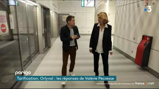 Parigo #242 - Tarification, Orlyval : les réponses de Valérie Pécresse