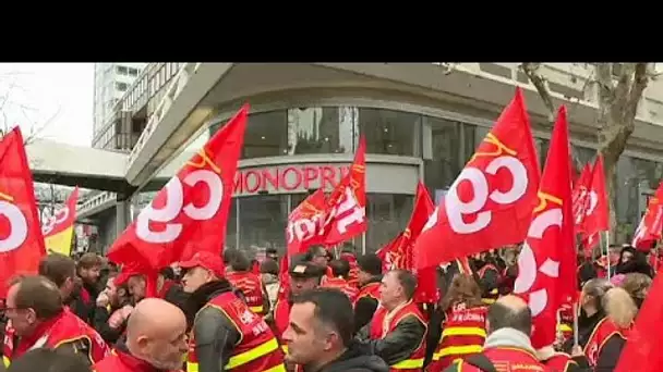 La CGT appelle à la grève générale contre la politique de Macron