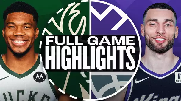 BUCKS at KINGS | FULL GAME HIGHLIGHTS | March 22, 2025