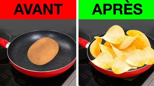 21 ASTUCES DE CUISINE QUI VONT VOUS CHANGER LA VIE