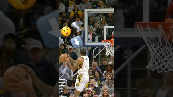 This Obi Toppin 360 lob finish was CRAZY