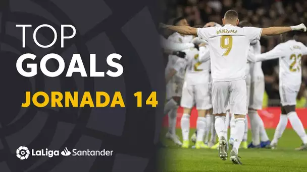 Todos los goles de la Jornada 14 de LaLiga Santander 2019/2020