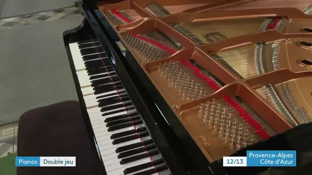 Grâce à la technologie, un pianiste se produit en concert en même temps à Menton et Breil-sur-Roya