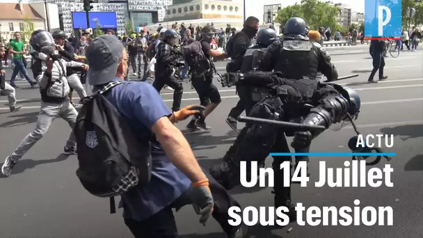 14 juillet : des gendarmes pris à partie en marge de la manifestation des personnels soignants