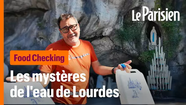 On a tenté de percer la très mystérieuse composition de l’eau de Lourdes