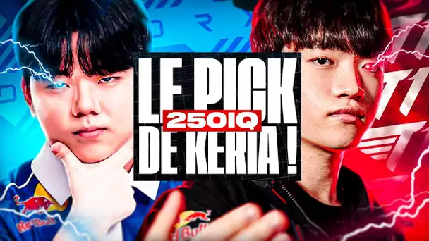 KERIA SORT LE PICK LE PLUS WTF 250 IQ ET SOLO WIN vs DRX ? (DINGUERIE)