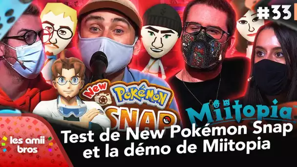 Notre test de New Pokémon Snap et la démo de Miitopia ! 🤩🎮 | Les Amiibros #33