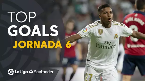 Todos los goles de la Jornada 6 de LaLiga Santander 2019/2020