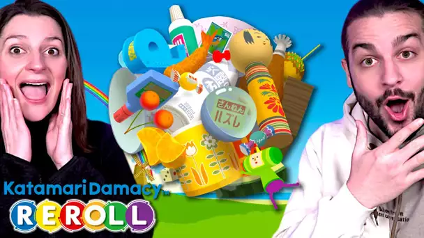 ON DOIT FAIRE LA PLUS GRANDE BOULE DU MONDE ! KATAMARI DAMACY REROLL