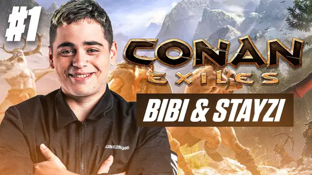 DÉCOUVERTE DE CONAN EXILES AVEC STAYZI & BIBI part. 1