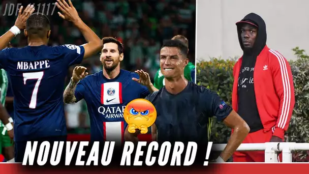 Lionel MESSI fait tomber le record de Cristiano RONALDO ! Mathias POGBA en garde à vue !