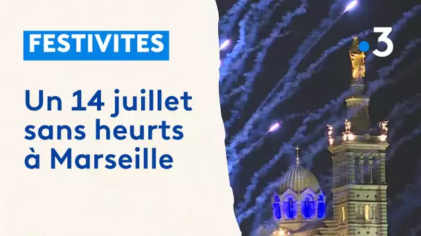Festivités : Un 14 juillet sans heurts à Marseille