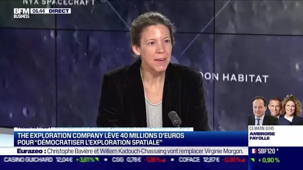 Hélène Huby (The Exploration Company): The Exploration Company lève 40 millions d'euros