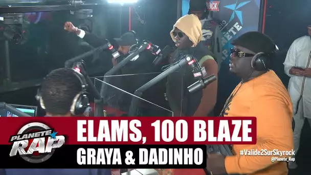 Elams feat. 100 Blaze, Graya & Dadinho "S'en aller" #PlanèteRap