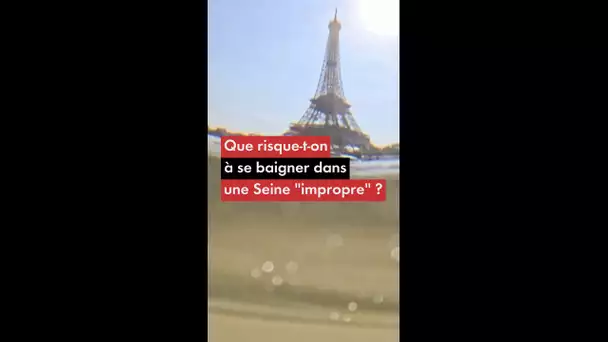 Que risque-t-on à se baigner dans une Seine "impropre" ?