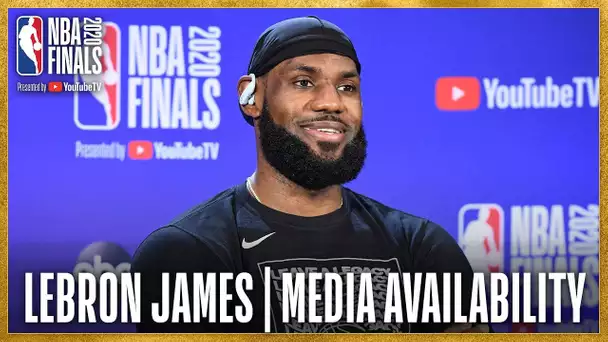 LeBron James #NBAFinals Media Availability | September 29, 2020