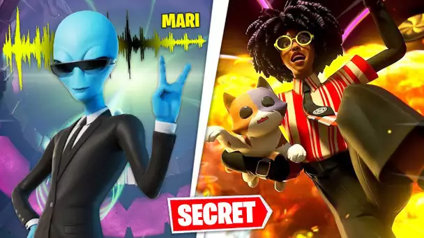 NOUVEAU DIALOGUE DU PROFESSEUR SLONE ET DE MARI ! (FORTNITE SECRET SAISON 7)