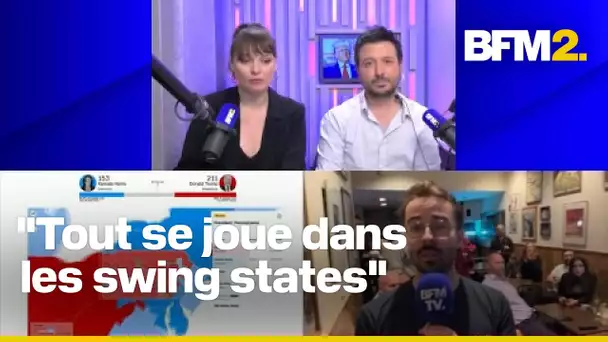 Élection américaine: le "mur bleu" des démocrates peine à apparaître, les républicains confiants