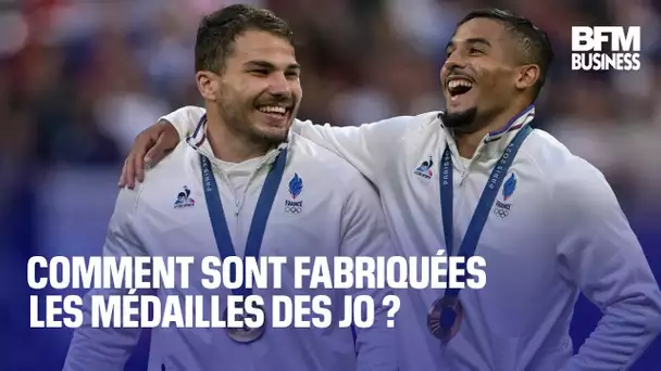 Comment sont fabriquées les médailles des JO ?