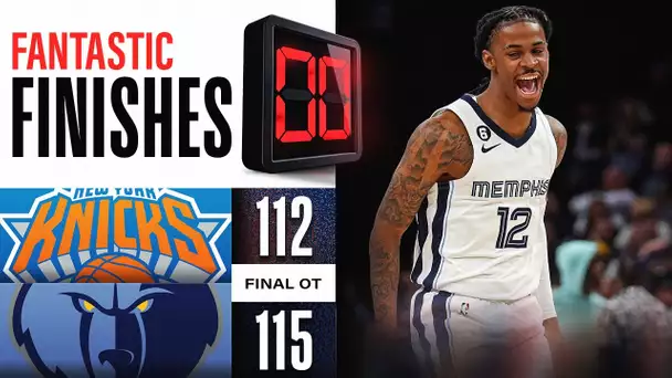 Final 28.9 WILD ENDING Knicks vs Grizzlies Opening Night 👀🔥