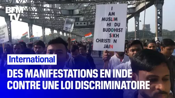 Des manifestations se multiplient en Inde contre une loi discriminatoire