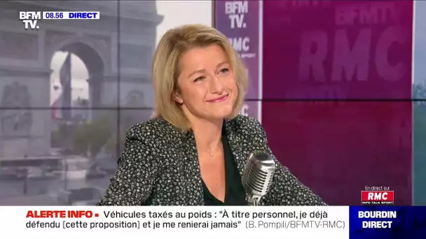 Barbara Pompili, ministre de la Transition écologique, était face à Jean-Jacques Bourdin