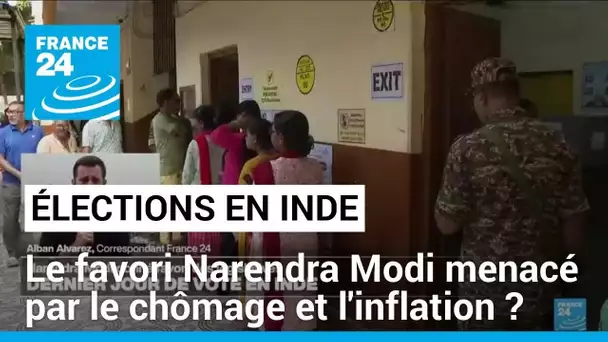 Élections indiennes : le favori Narendra Modi menacé par le chômage et l'inflation ?