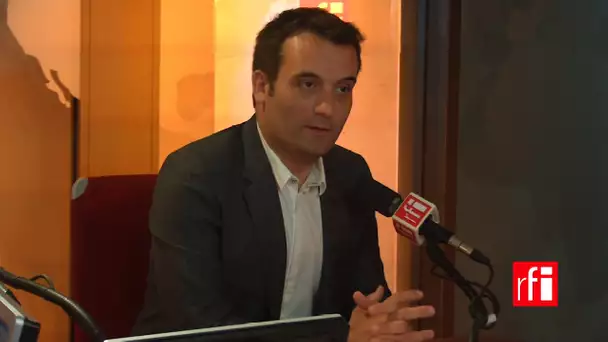 Florian Philippot sur Trump : «sa décision doit être respectée»