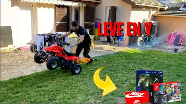 YASSINE LÈVE EN Y LE QUAD ! IL GAGNE UN CADEAU 👌😱