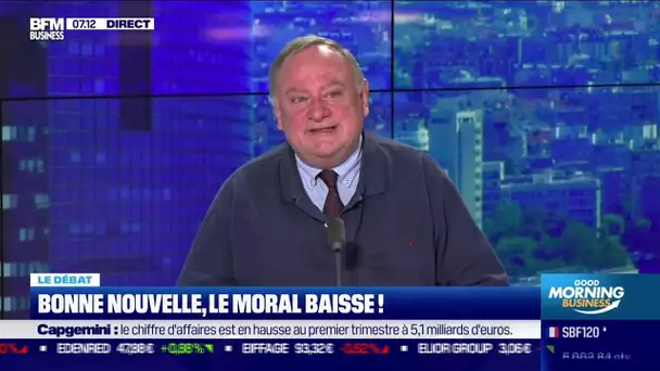 Le débat : Bonne nouvelle, la moral baisse !