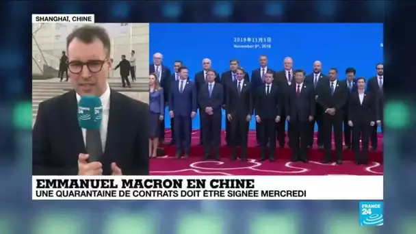Emmanuel Macron à Pékin : une quarantaine de contrats doit être signée mercredi