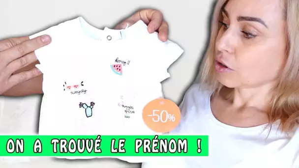 ON A TROUVÉ LE PRÉNOM DE BÉBÉ !