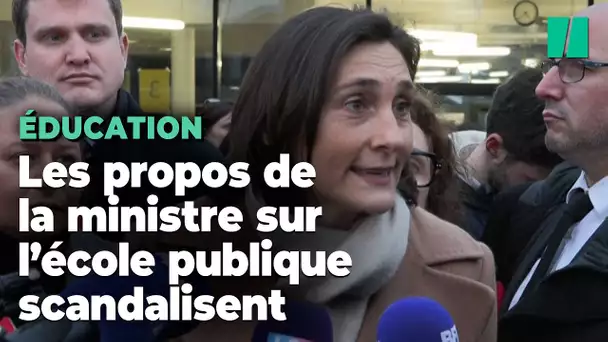 La nouvelle ministre de l'éducation se justifie d'avoir scolarisé ses enfants dans le privé