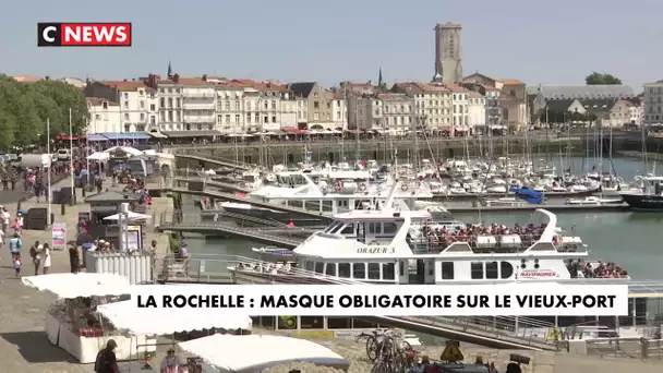 La Rochelle : masque obligatoire sur le Vieux-Port