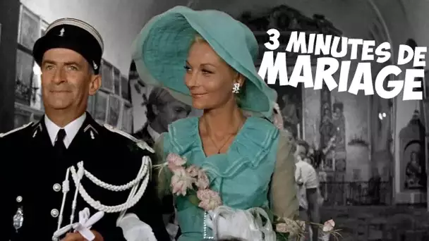 3 minutes de mariage avec Louis de Funès !