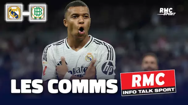 Real Madrid 2-0 Betis: Les comms RMC des deux premiers buts de Mbappé en Liga