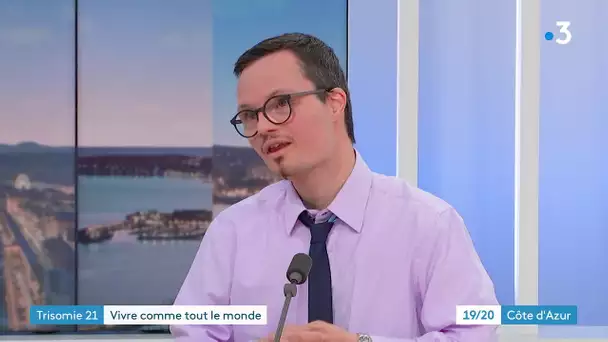 Journée mondiale de la trisomie 21 : Tanguy Drevet invité du journal