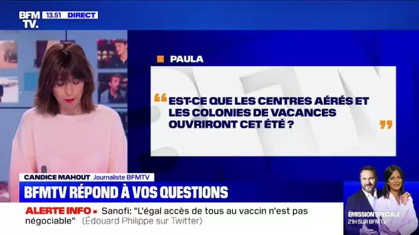 Les centres aérés et colonies de vacances vont-ils rouvrir? BFMTV répond à vos questions