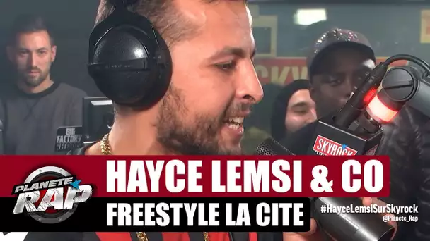 Hayce Lemsi - Freestyle la cité x Bosh x Junior Bvndo x Wamax #PlanèteRap