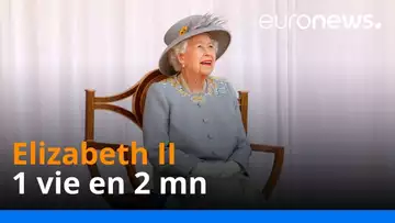 Elizabeth II, 1 vie en 2 mn