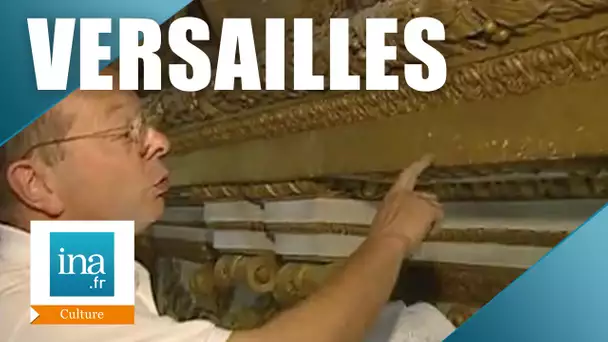 La Galerie des glaces de Versailles en rénovation | Archive INA