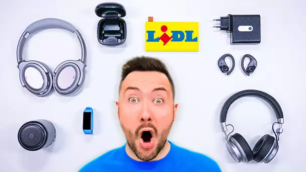 J'ai acheté 10 Produits Tech LIDL !