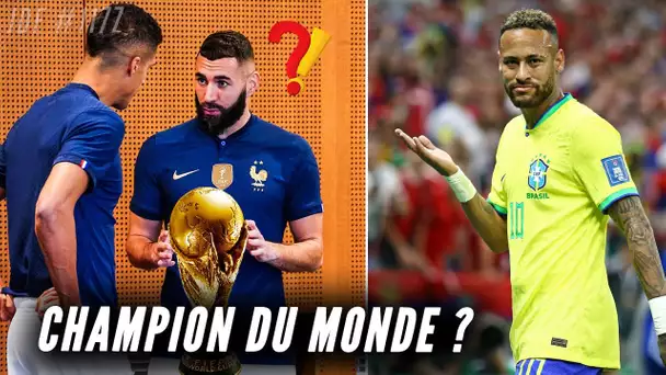 Oui, BENZEMA peut être sacré champion du monde, voici pourquoi ! Brésil : R9 au secours de NEYMAR !