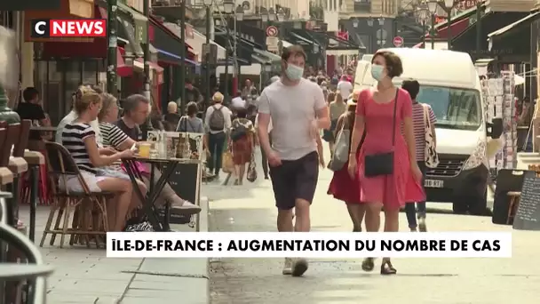 Île-de-France : augmentation du nombre de cas