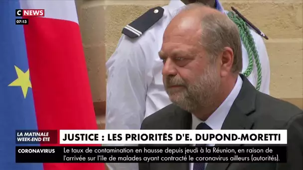 Justice : les priorités d'Éric Dupond-Moretti