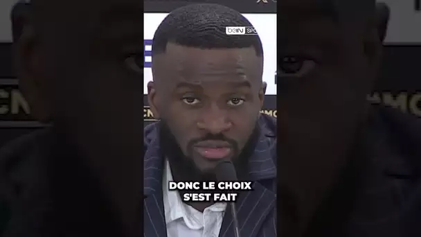 🔴⚫ Tanguy Ndombélé explique son choix de signer à l'OGC Nice ! #shorts